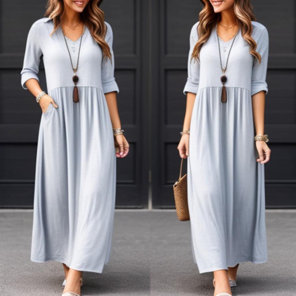 Long Casual Dresses: Embracing Comfort In Style - Behindinfo