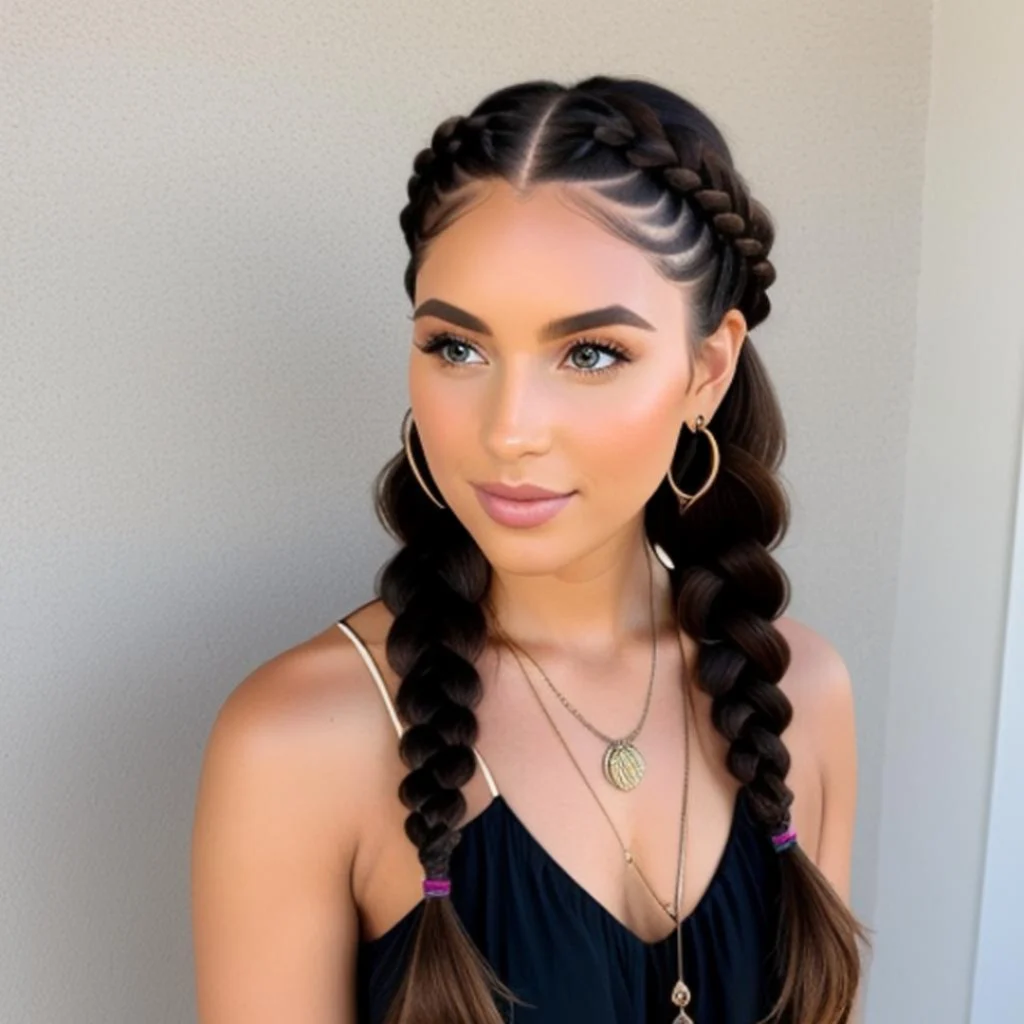 Boho Knotless Braids